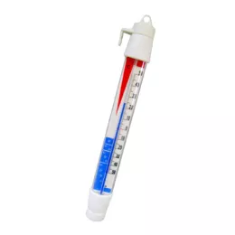 Thermomètre froid positif et négatif plastique blanc congélateur et frigo